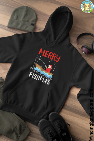 Merry Fishmas Unisex Hoodie