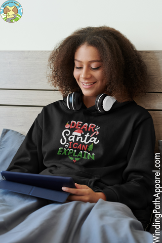 Dear Santa Youth heavy blend hoodie