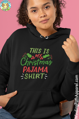 Christmas Pajama Youth heavy blend hoodie