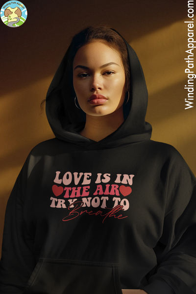 Love is in the Air Unisex hoodie