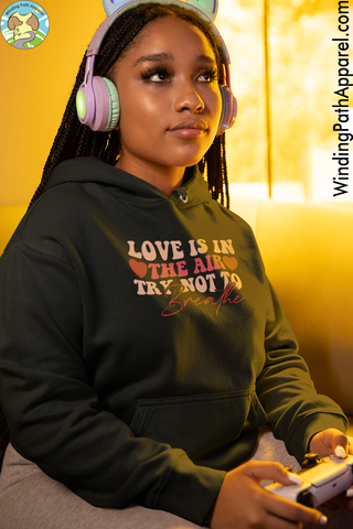 Love is in the Air Youth heavy blend hoodie