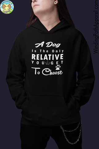 A Dog is The Only Relative Youth heavy blend hoodie