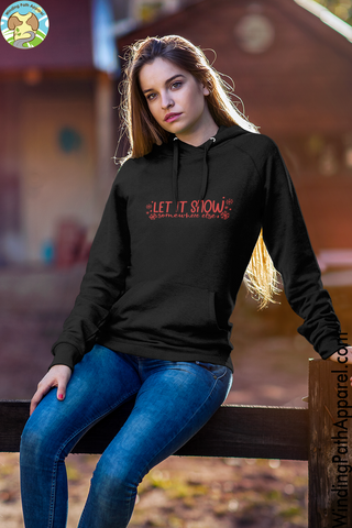 Let it Snow Youth heavy blend hoodie