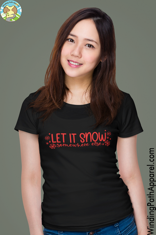 Let it Snow Youth Short Sleeve T-Shirt