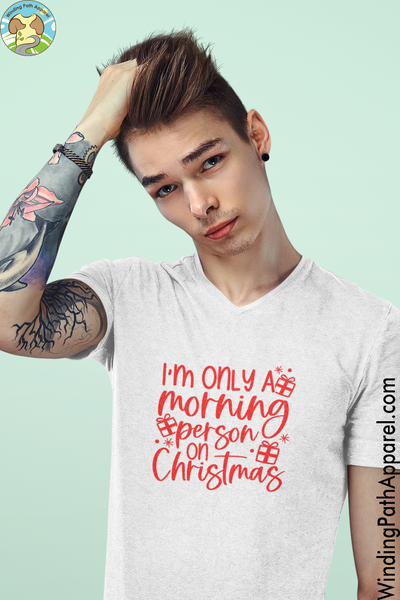 Christmas Unisex Short Sleeve V-Neck T-Shirt