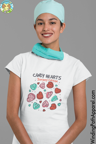 Candy Hearts Youth Short Sleeve T-Shirt
