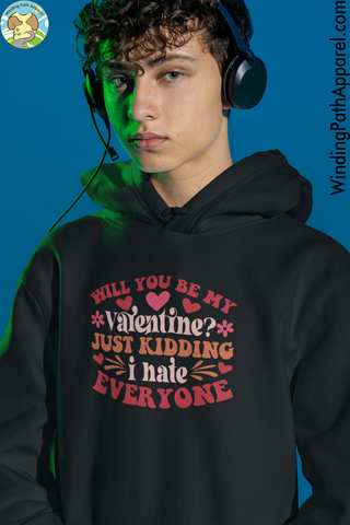 I Hate Everyone Youth heavy blend hoodie