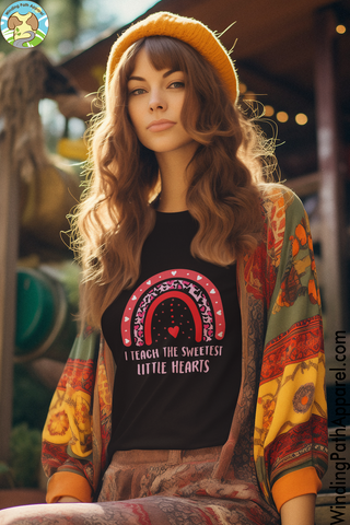 Sweetest Little Hearts Short-Sleeve Unisex T-Shirt