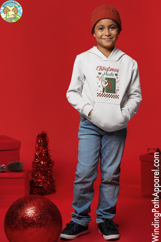 Christmas Mode Youth heavy blend hoodie