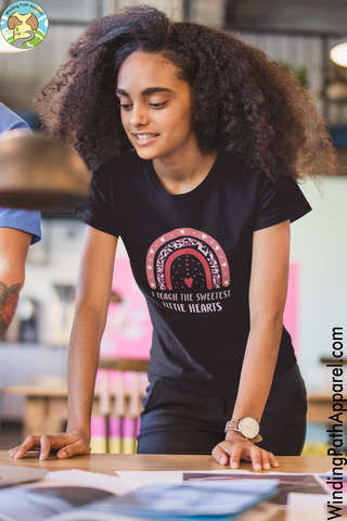 Sweetest Little Hearts Youth Short Sleeve T-Shirt