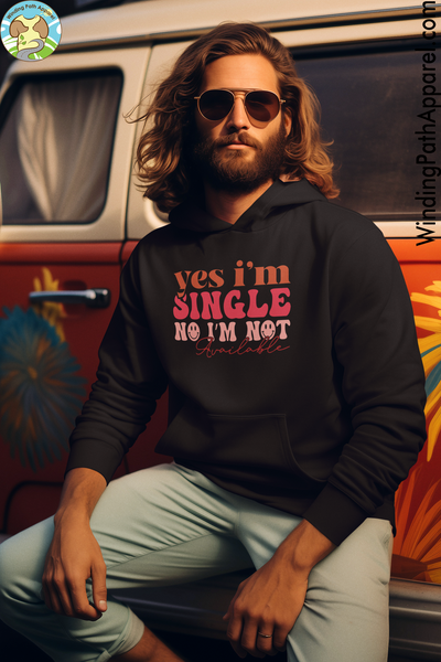 Yes I'm Single Unisex hoodie