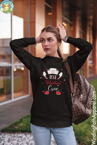 Valentines Crew Unisex eco sweatshirt