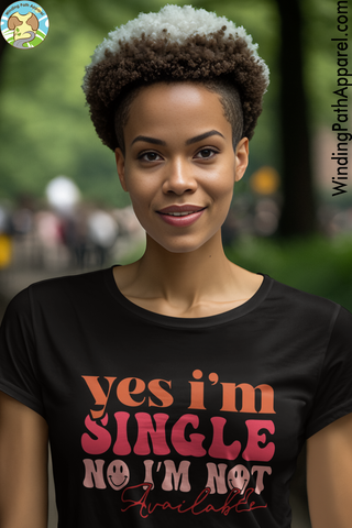 Yes I'm Single Short-Sleeve Unisex T-Shirt