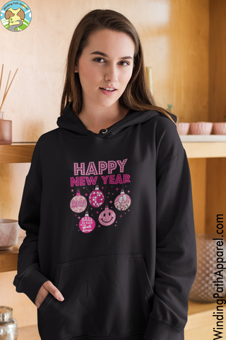 Happy New Year 2024 Youth heavy blend hoodie