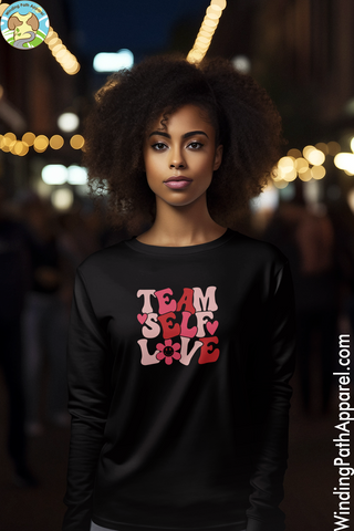 Team Self Love Youth long sleeve tee