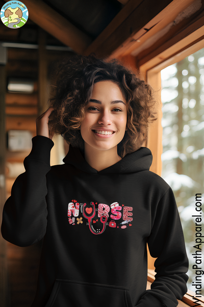 Nurse Valentine Unisex Hoodie