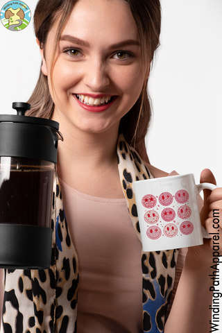 Valentine White glossy mug