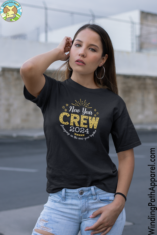 New Year Crew 2024 Youth Short Sleeve T-Shirt