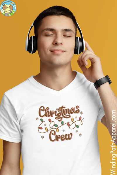 Christmas Crew Unisex Short Sleeve V-Neck T-Shirt