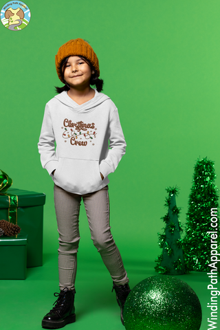 Christmas Crew Youth heavy blend hoodie