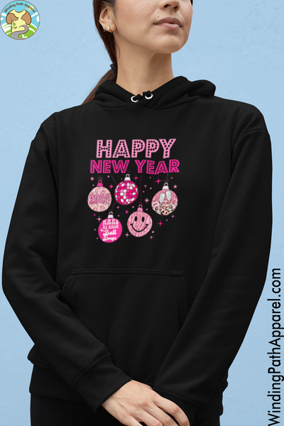 Happy New Year 2024 Premium eco hoodie