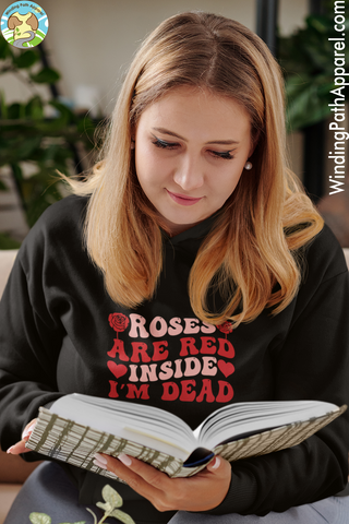 Roses are Red Youth heavy blend hoodie