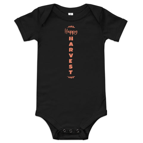 Happy Harvest Baby short sleeve one piece