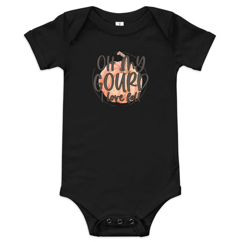 I Love Fall Baby short sleeve one piece