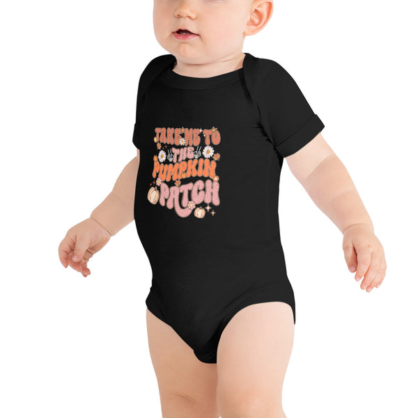 Take me to the Pumpkin Baby short sleeve one piece