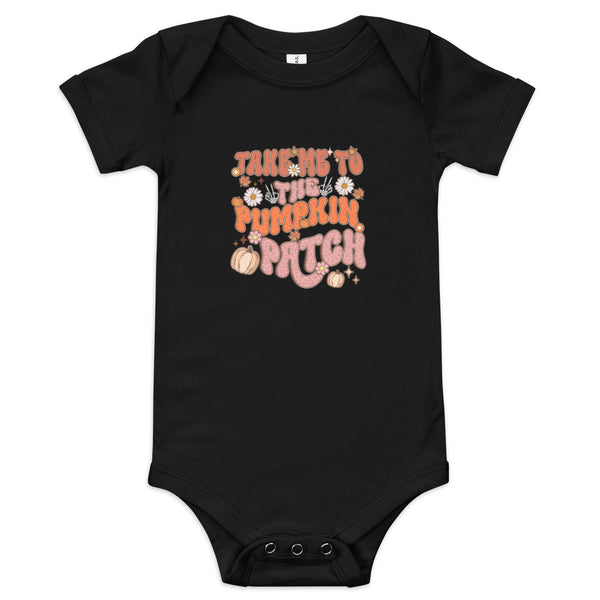 Take me to the Pumpkin Baby short sleeve one piece