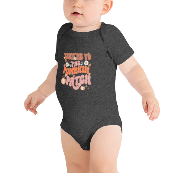 Take me to the Pumpkin Baby short sleeve one piece