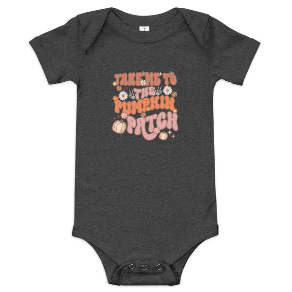 Take me to the Pumpkin Baby short sleeve one piece
