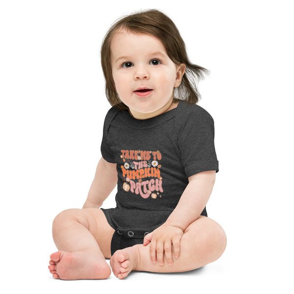 Take me to the Pumpkin Baby short sleeve one piece