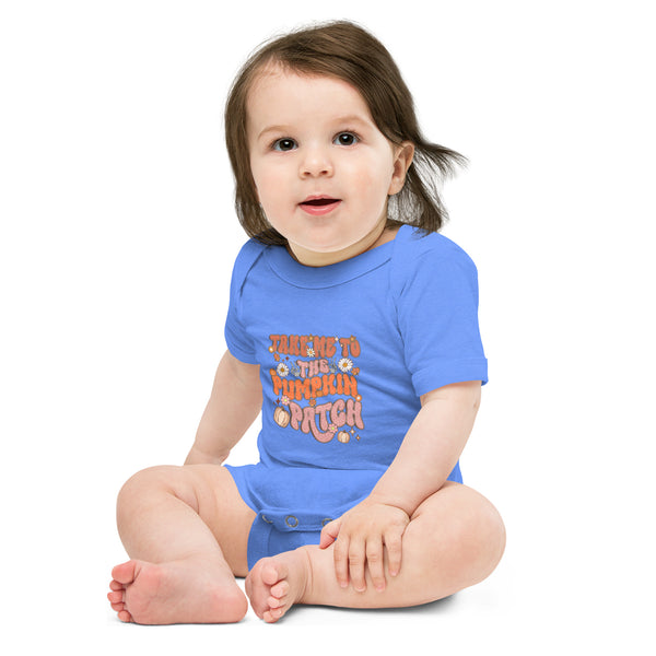 Take me to the Pumpkin Baby short sleeve one piece