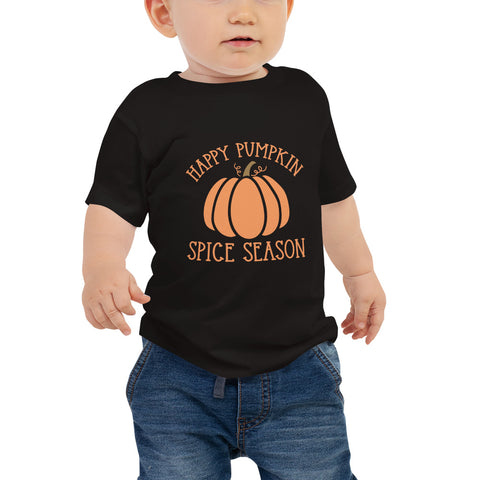 Happy Pumpkin Spice Season Baby Jersey Short Sleeve Tee