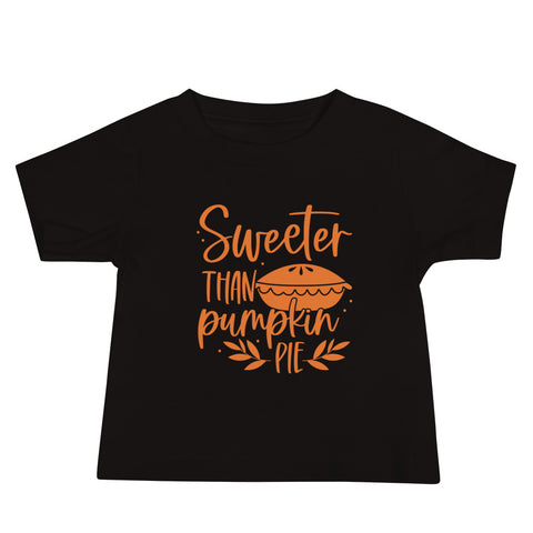 Sweeter Than Pumpkin Pie Baby Jersey Short Sleeve Tee