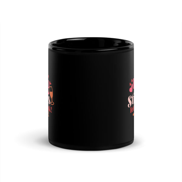 Love Stinks Black Glossy Mug