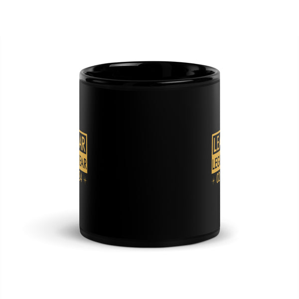 Leap Year Legends Year Black Glossy Mug