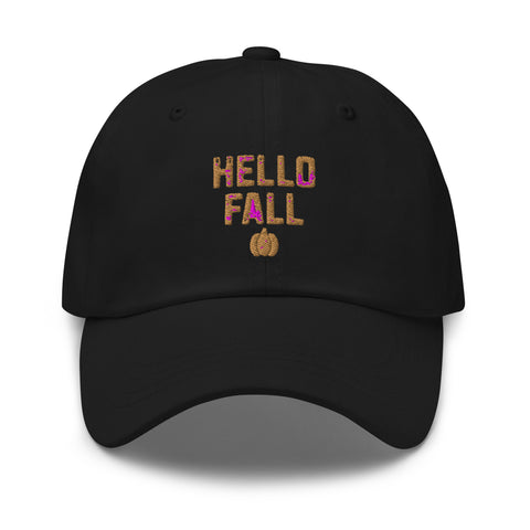 Hello Fall Dad hat