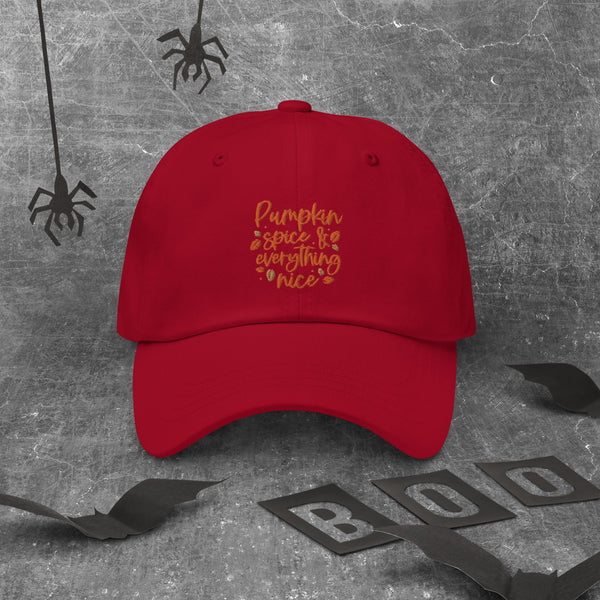 Pumpkin Spice Dad hat