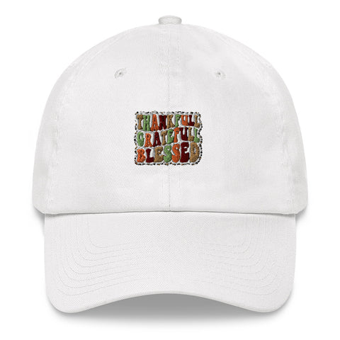 Thankfull Gratefull Blessed Dad hat
