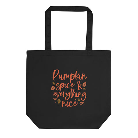 Pumpkin Spice Eco Tote Bag