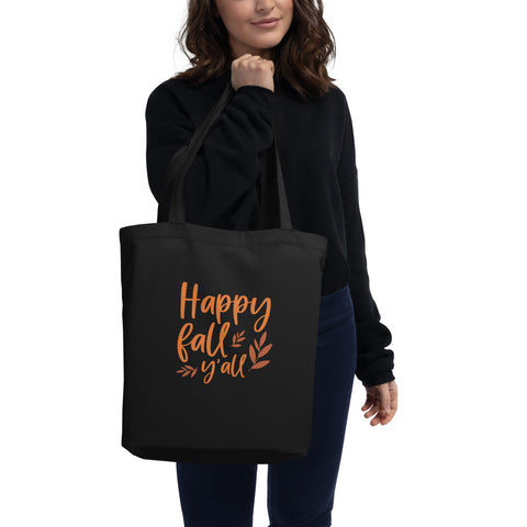 Happy Fall Eco Tote Bag