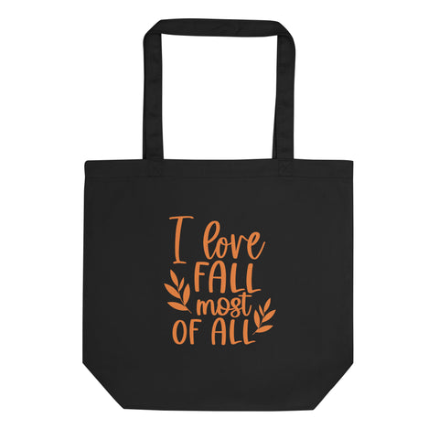 I Love Fall Eco Tote Bag