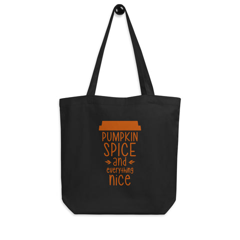 Pumpkin Spice Eco Tote Bag