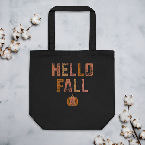Hello Fall Eco Tote Bag