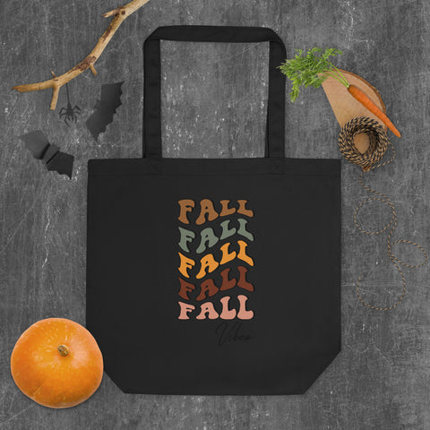 Fall Vibes Eco Tote Bag