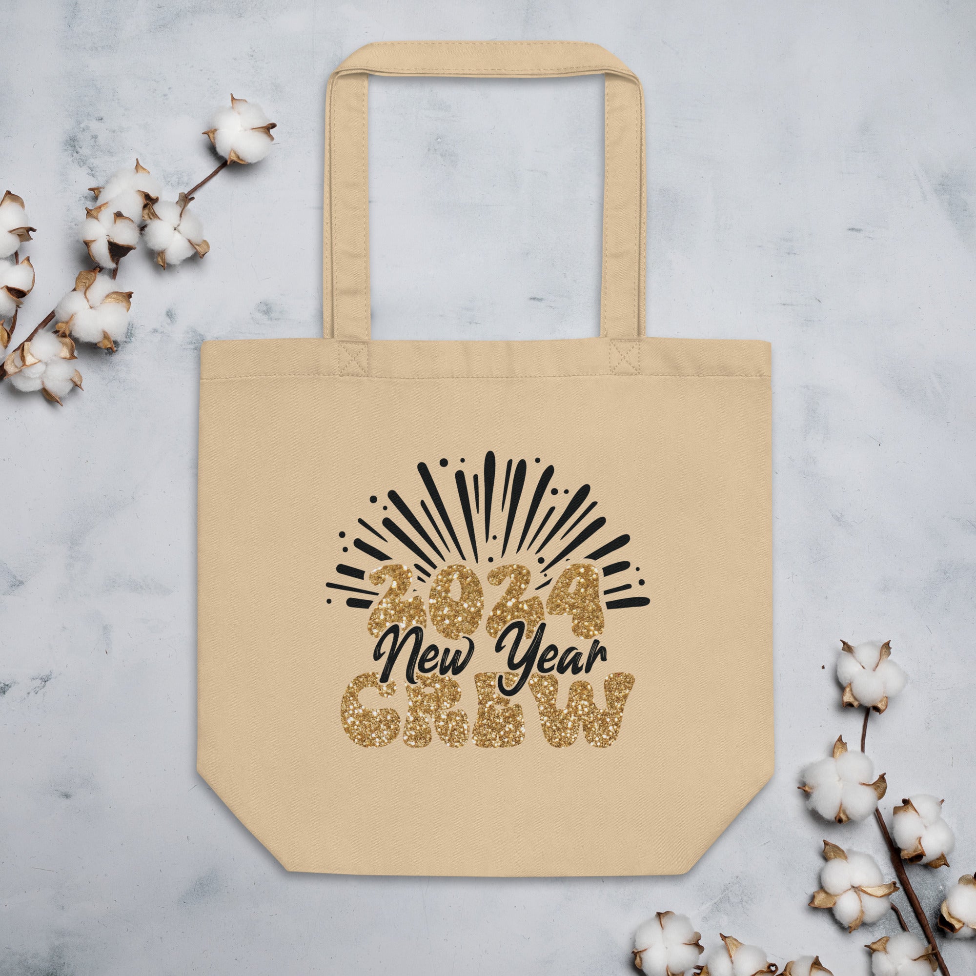 New Year Crew 2024 Eco Tote Bag