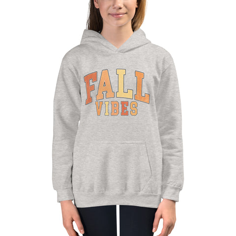 Fall Vibes Kids Hoodie