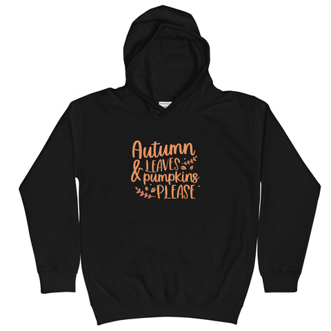 Autumn Leaves Kids Hoodie